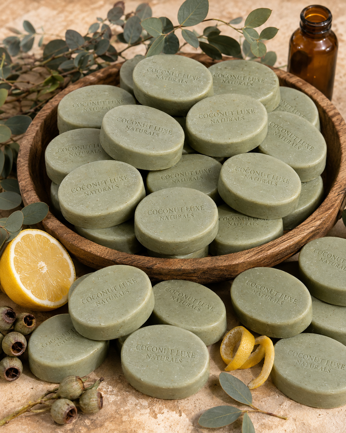 Australiana – Eucalyptus Gum & Lemon Myrtle Boutique Oval Soap
