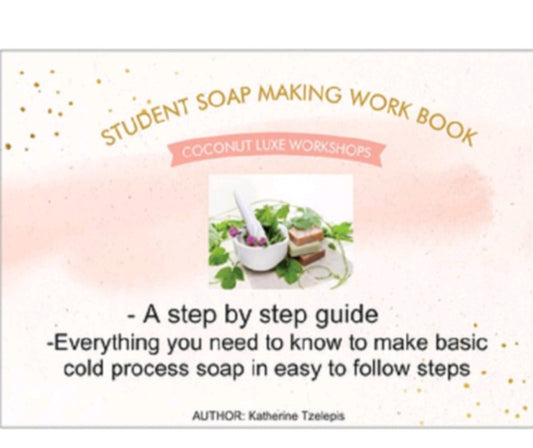 Cold Process Soap Making Tutorial - 1.5-Hour Beginner’s Online Class with Free eBook