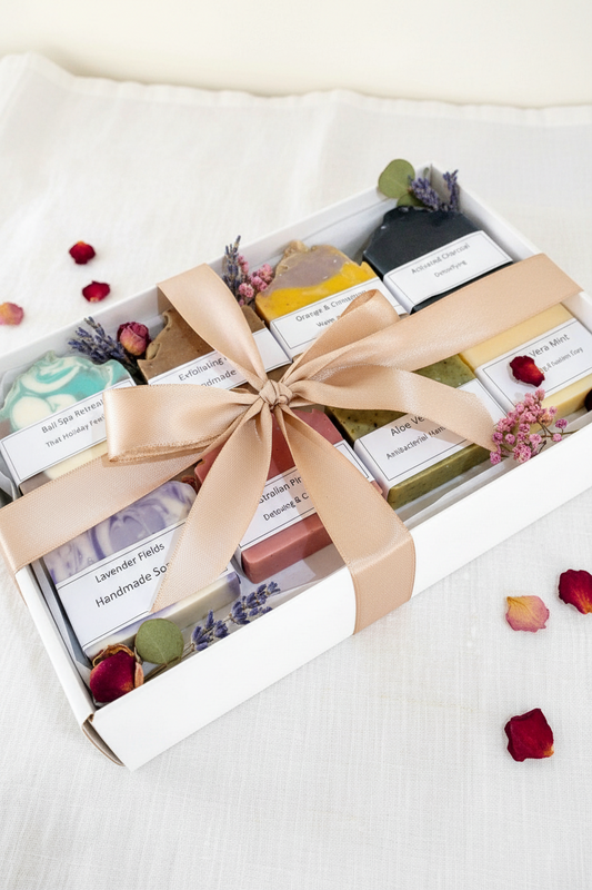 Luxury Soap 8 bars Gift Box