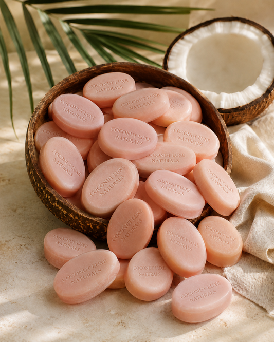Coconut Rose Boutique Oval Soap