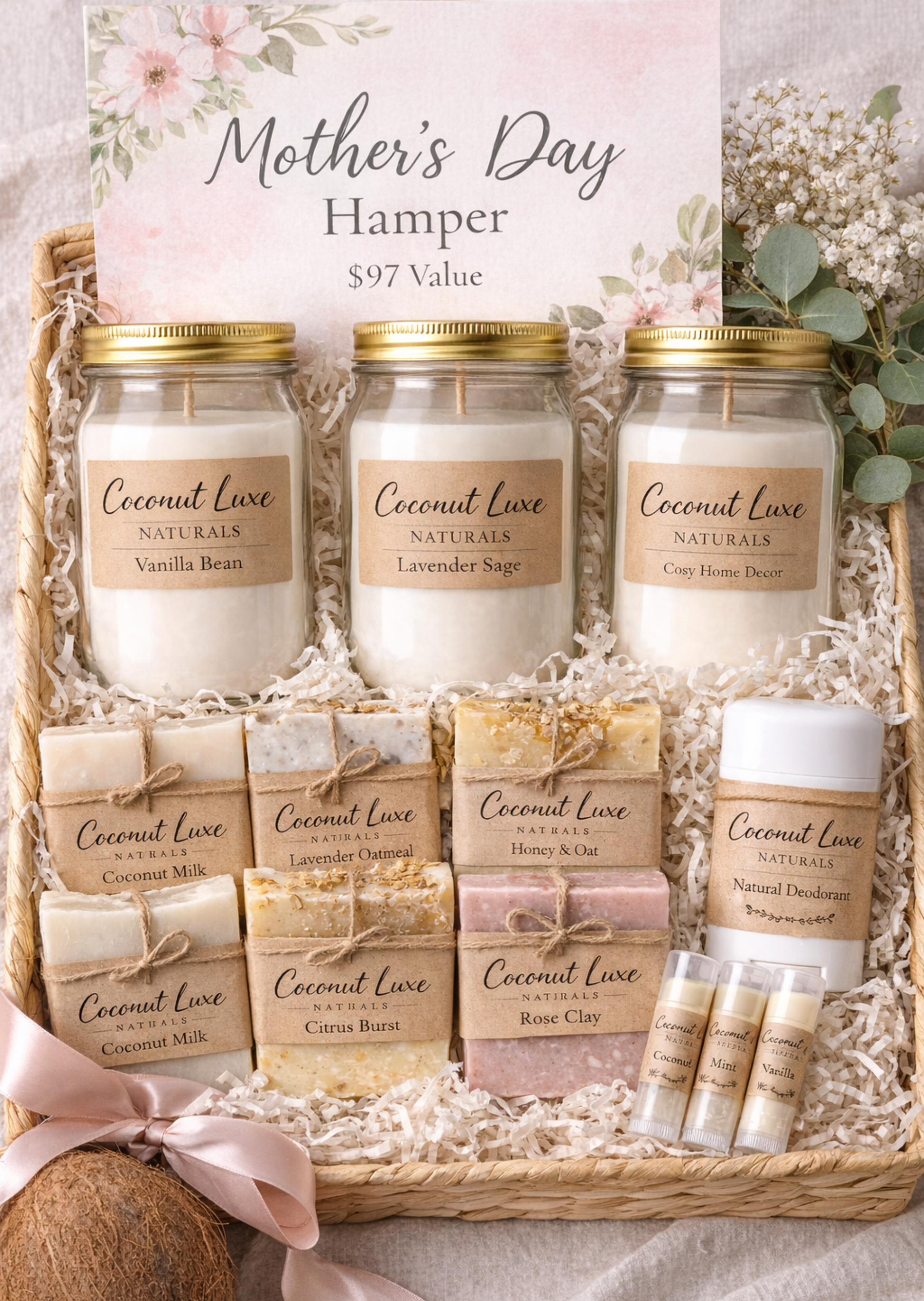 Mother's day gift ideas, Personalised Gift, Gift ideas for mum, hampers melbourne, hampers australia