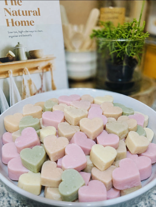 Spring hearts of Soap