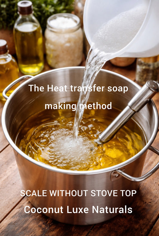 Heat Transfer Soap Making Method™ – Scale Cold Process Soap Without a Stovetop (Live Zoom Class)