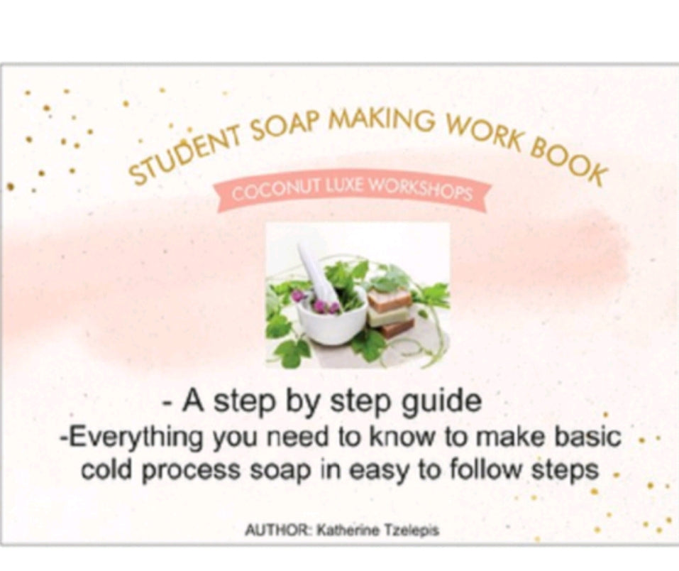 How to make cold process soap - VIDEO RECORDING